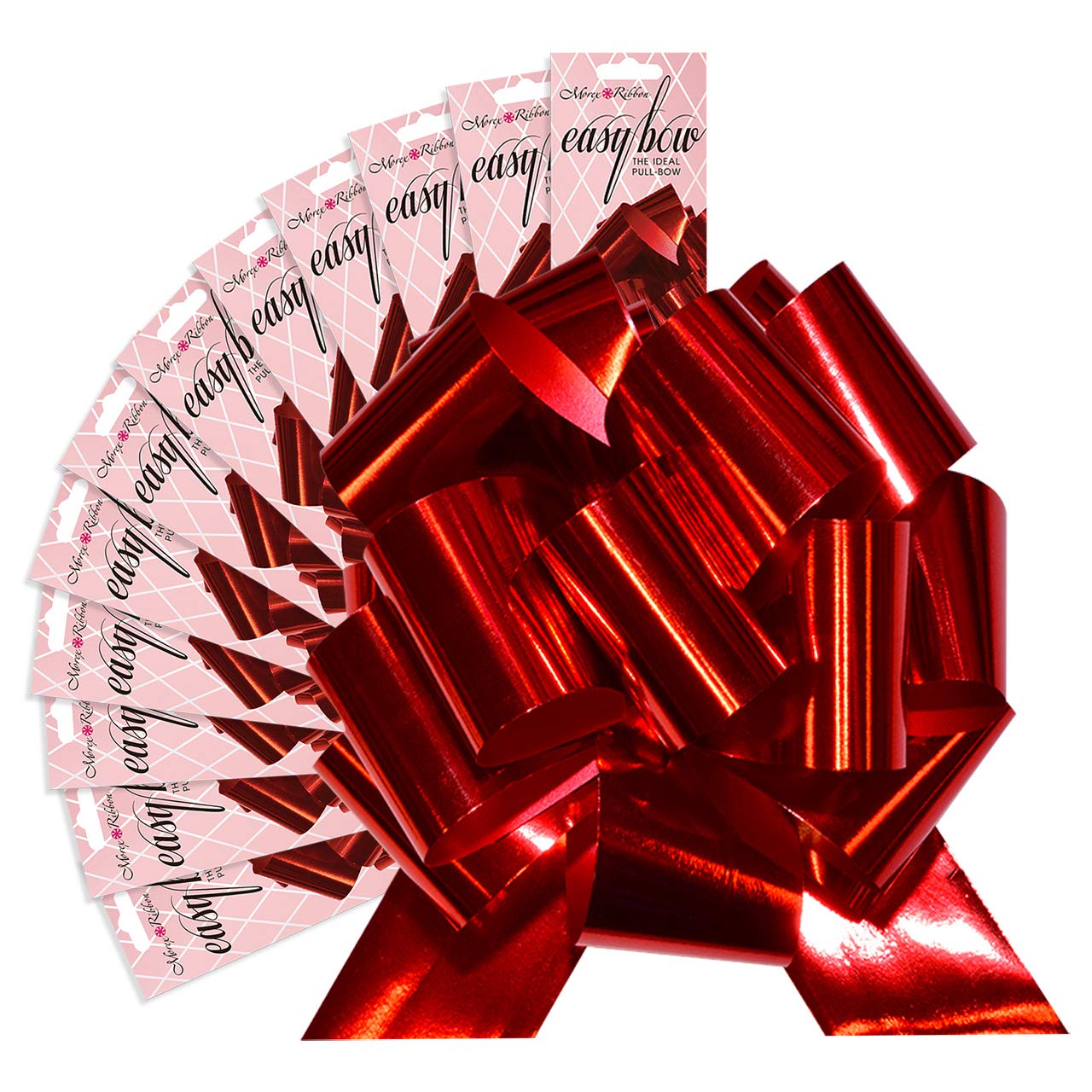 Ruban rouge mercerie Morex Ribbon pour loisir créatif et couture