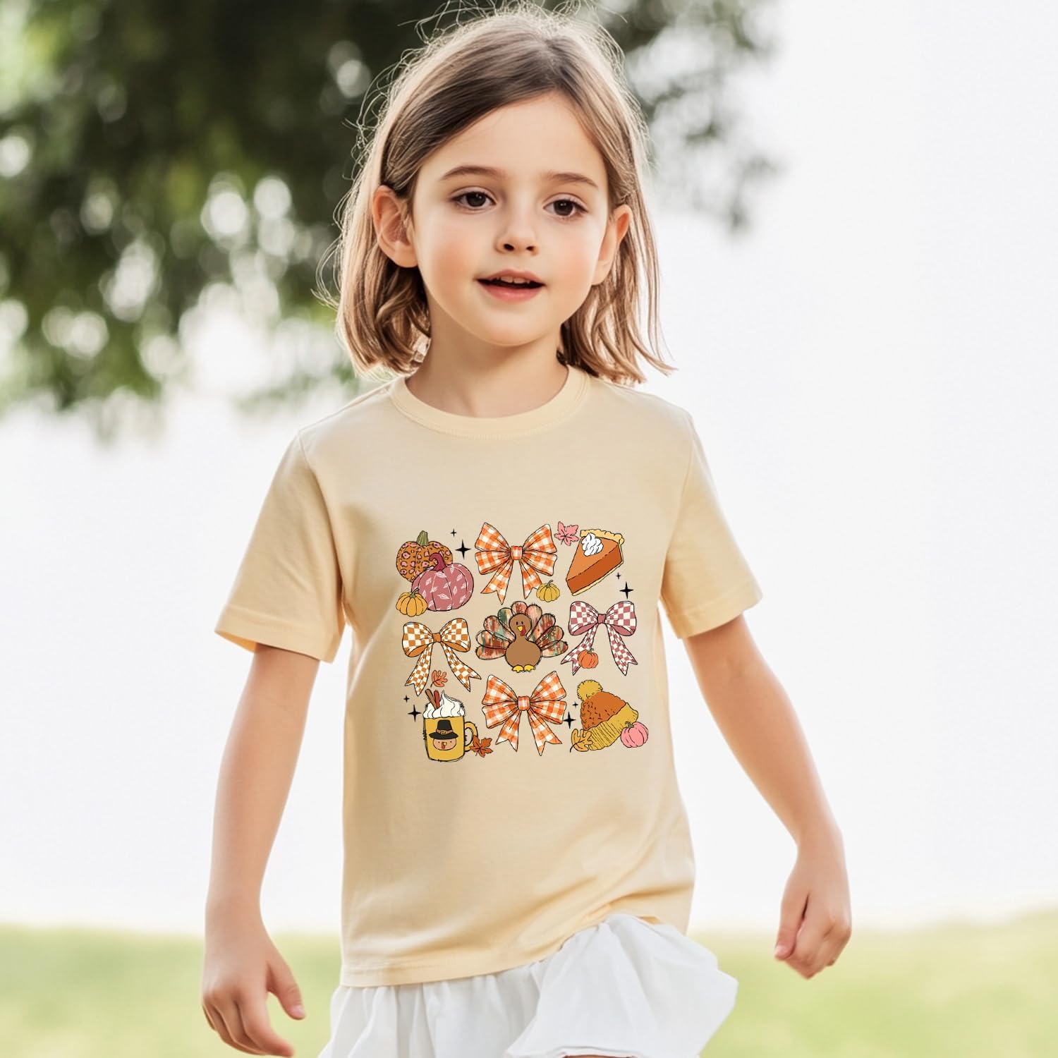 感謝祭シャツ 男の子 幼児 キッズ 面白い 七面鳥 ゴブル 衣装 パンプキン シーズン 秋 Tシャツ 2-7歳