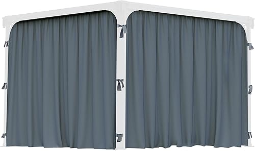 Miniatura 2 de Palram - Juego de cortinas de cenador Canopia PalermoMilanoMartinica - 4 piezas