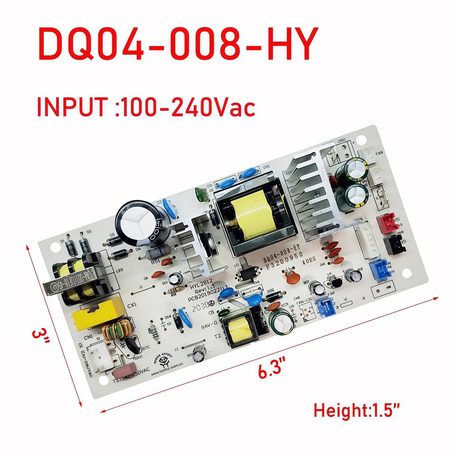 Red Wine Cabinet Power Board Main Board Power Supply DQ04-001 220V/DQ04-008-HY(DQ04-001)