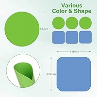 Vista 2 de Leezmark 6 piezas de almohadillas de agarre para abridor de tarros, agarraderas de goma multifunción para abridor de tarros para personas mayores