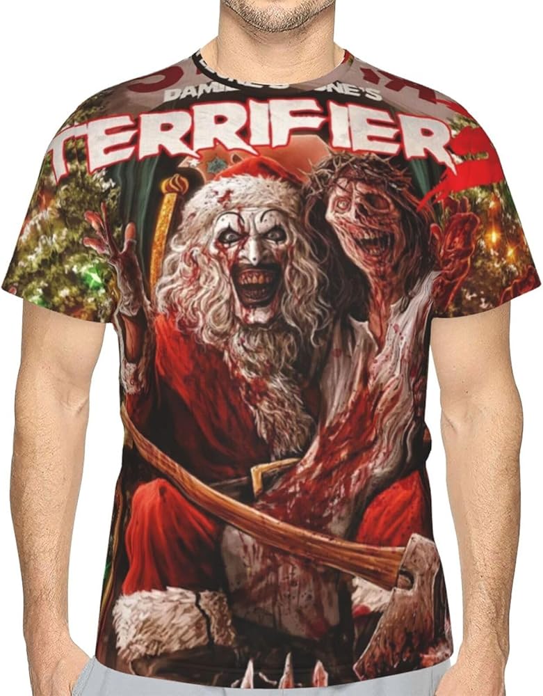 Herren 3D Druck T-Shirt Rundhals Kurzarm Tee Shirt