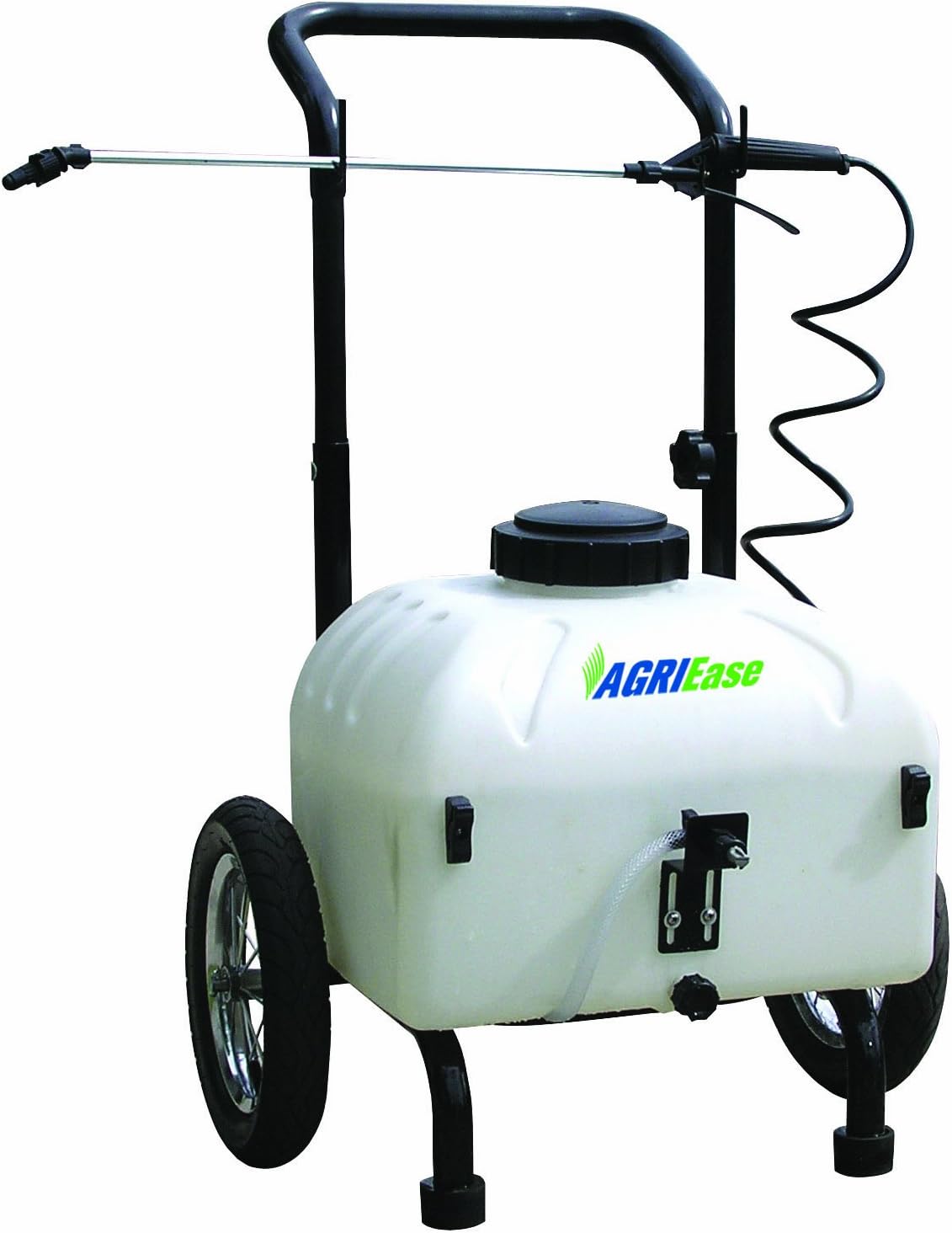 BE AGRIEase 90.710.009 9-Gallon Pull Sprayer With 12-Volt Battery Pump