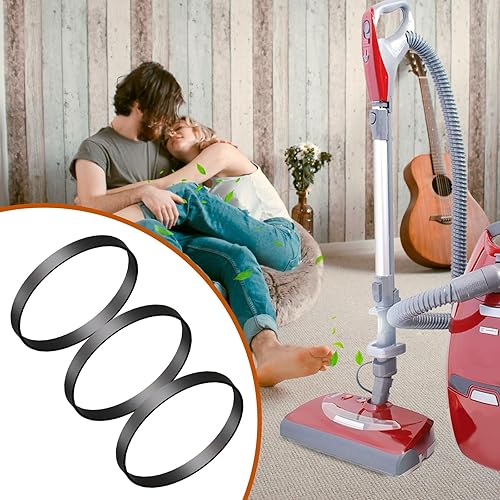 Miniatura 7 de 20-5275 Correas de vacío de repuesto para piezas de vacío Kenmore - Correas planas de vacío para Kenmore 116 piezas (paquete de 3) modelos de vacío
