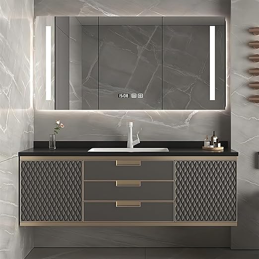 48" Bathroom Vanity, Luxury Bathroom Vanity with Sink