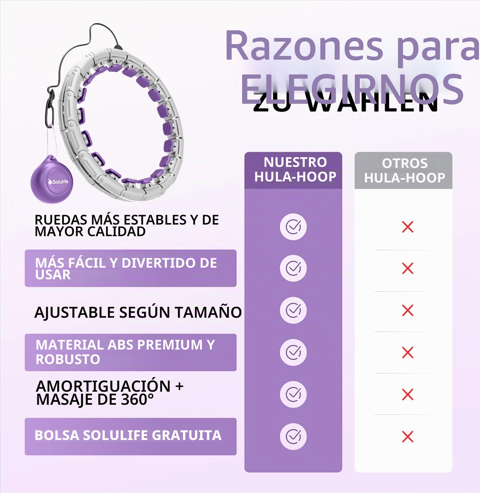 Hula Hoop Niña para Fitness: Diseño Único, Fácil y Ajustable. ¡Diversión Garantizada! Hula Hoop para Adultos Disponible: Ejercicio Divertido y Saludable para Todas Las Edades.