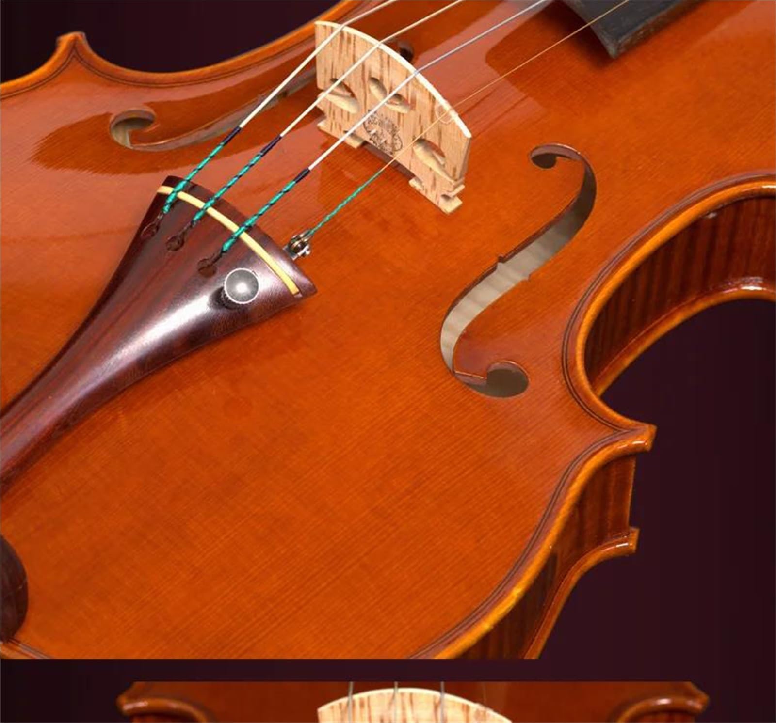 Violín 4/4 Hecho A Mano (pícea Envejecida) Violín Principiantes | Grado de concierto; incluye arco de madera de Brasil