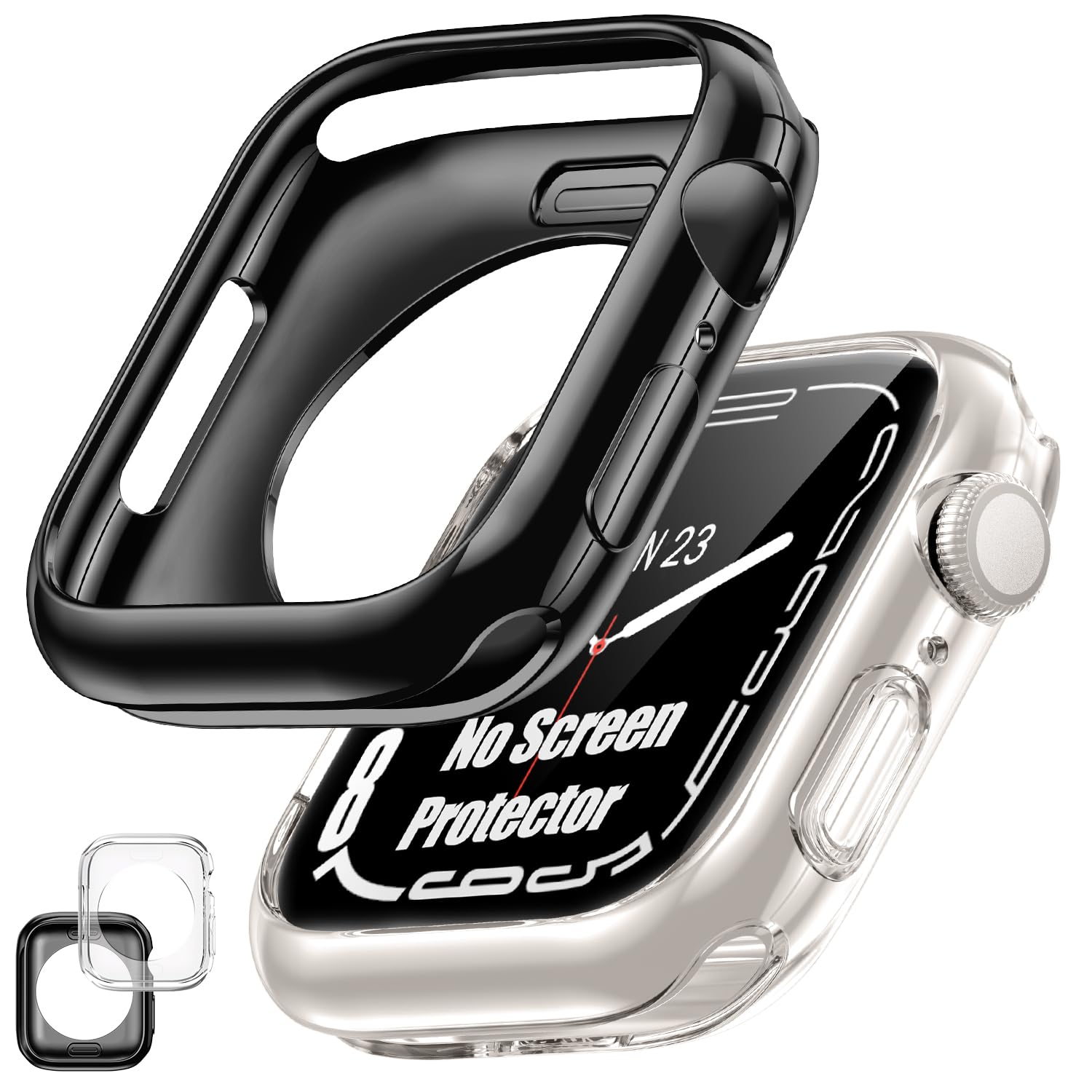 [2 Pack] Schutzhülle for Apple Watch
