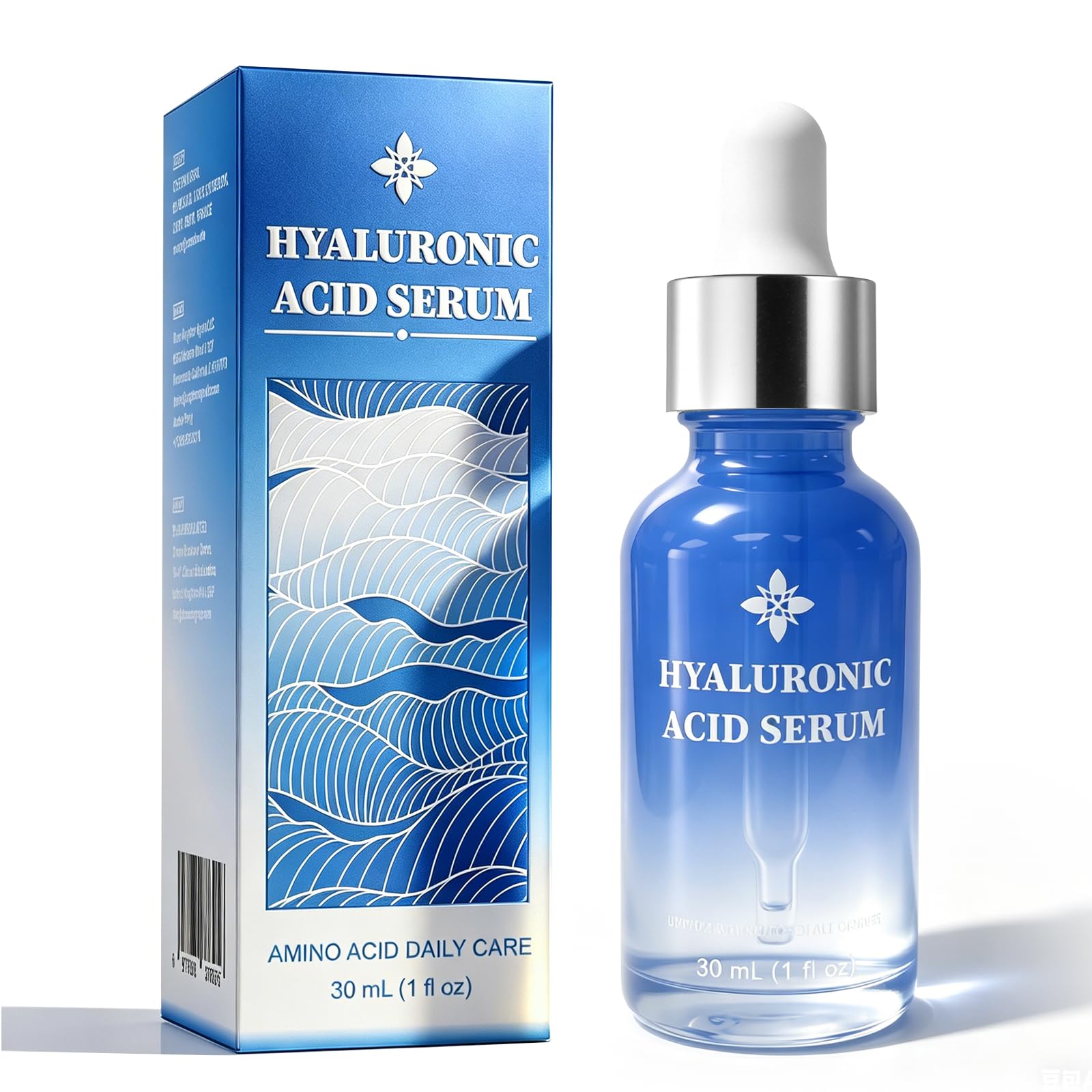 Pure Hyaluronic Acid Serum for Face – Hydrating Anti Aging Face Serum