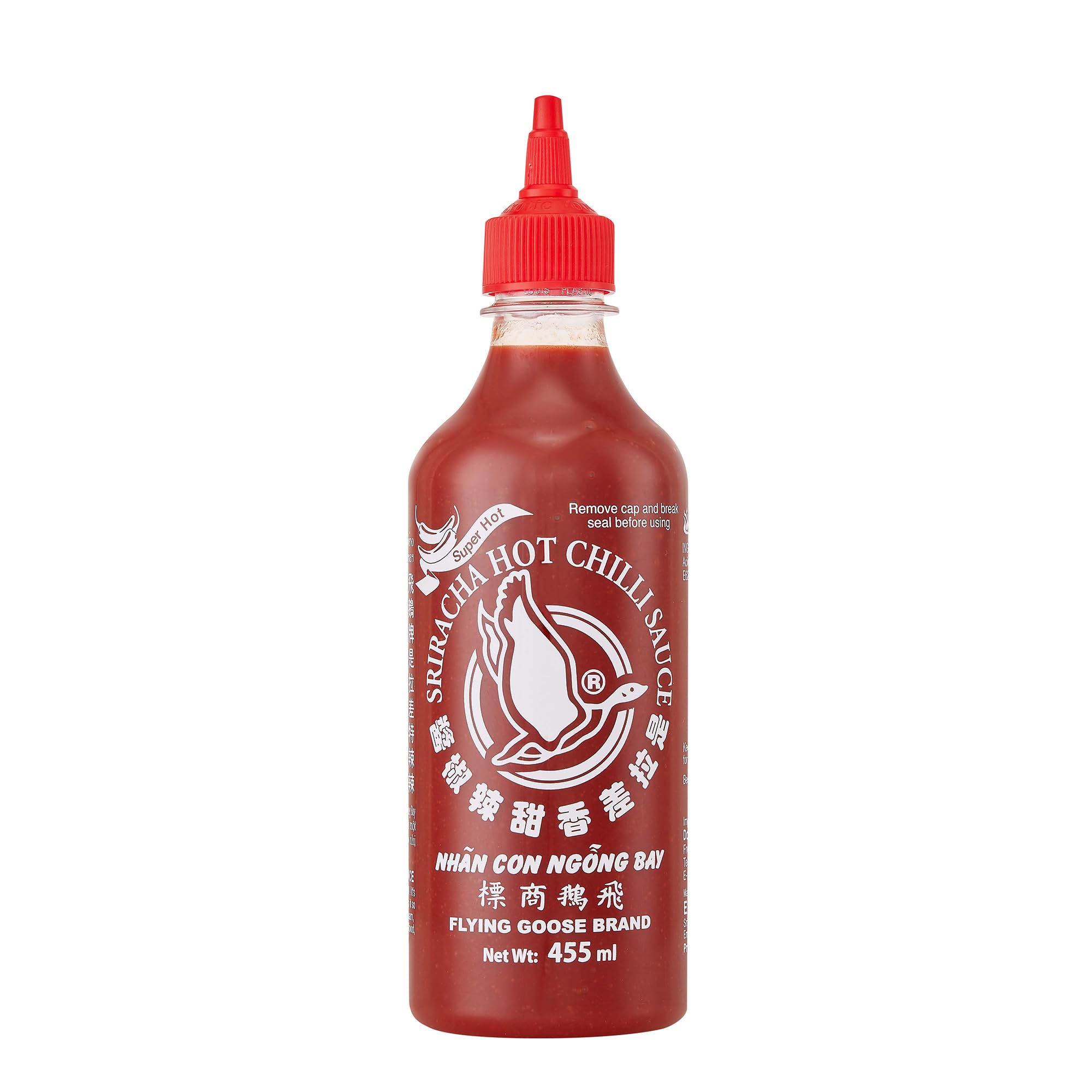 Sos chili Sriracha bardzo ostry (chilli 70%) 455ml Flying Goose