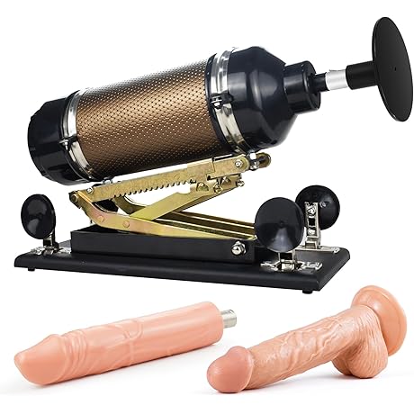 Sex Machine Thrusting Masturbator with Stand