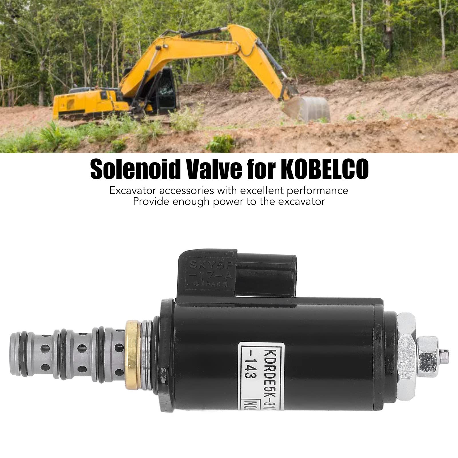 Marhynchus Zawór Elektromagnetyczny Pompy Hydraulicznej Elektryczny Zawór