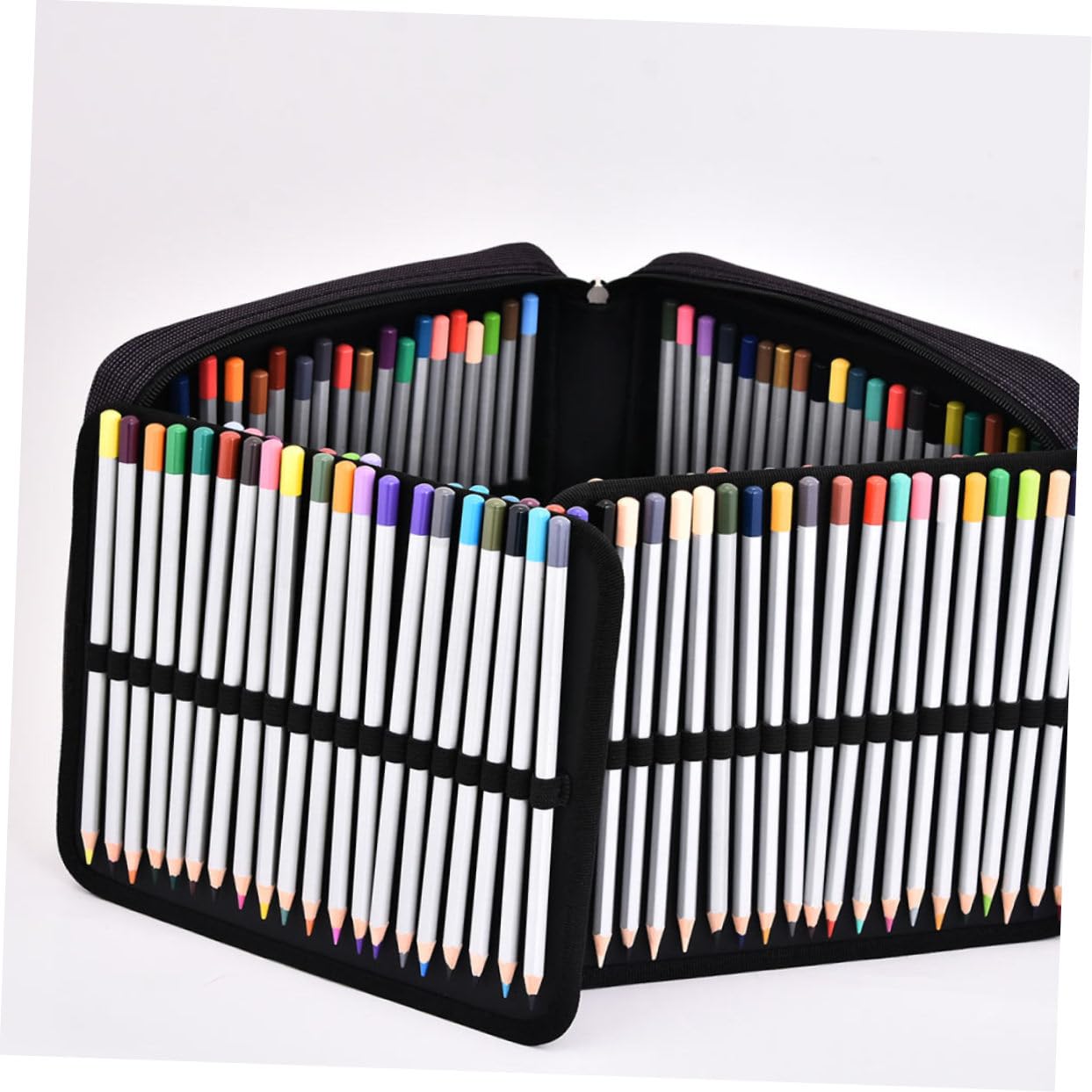 Estuche de Lápices Púrpura 120 Colores, Bolsa de Papelería