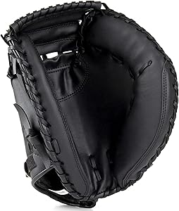 KRTOYUST® Baseball Catcher Mitts,Performance Composite Leather Catcher's Glove for Youth Adult | Right Hand Throw
