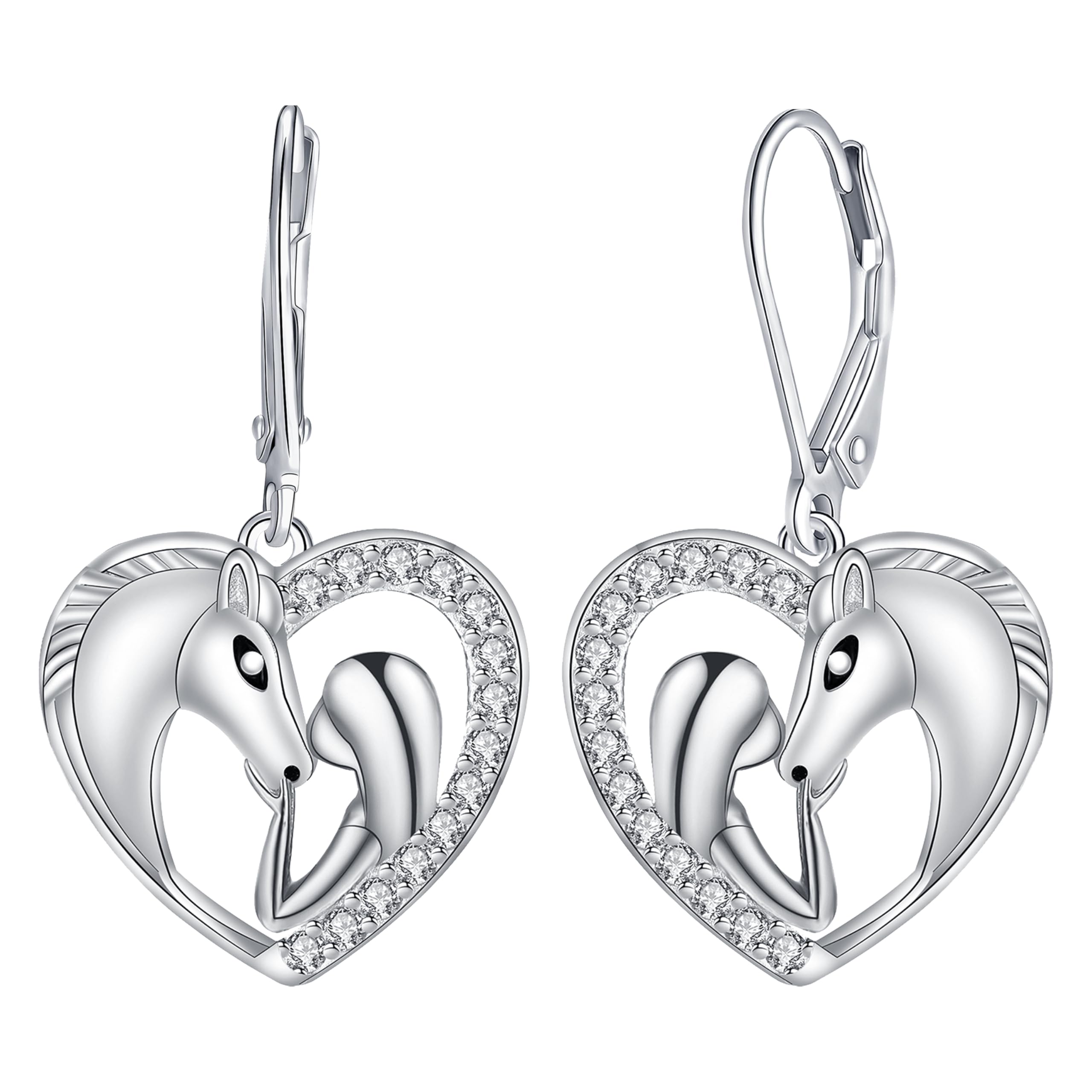 Yinsen Damen Hängend Ohrringe 925 Sterling Silber Ohrstecke für Schmuck Geschenke Damen Mama Freundin