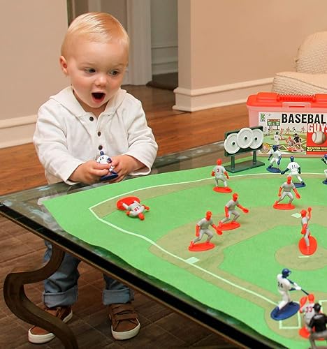 Miniatura 5 de Kaskey Kids Baseball Guys - RojoAzul inspira la imaginación de los niños con infinitas horas de juego creativo y abierto Incluye 2 equipos y