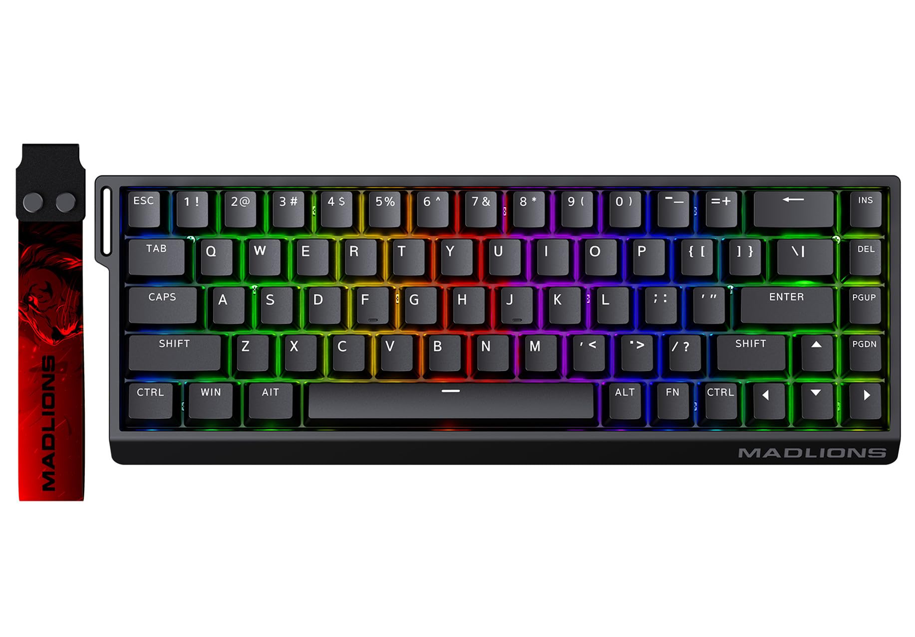 Amazon.com: BOYI mad68 Magnetic Keyboard+TD31Pro Numpad RGB