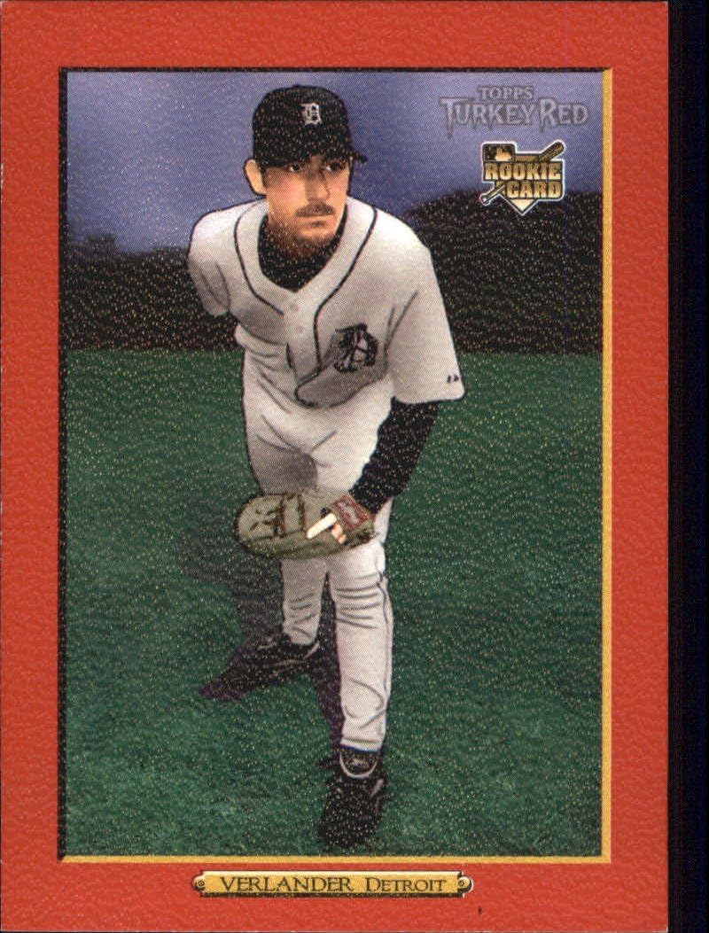 2006 Topps Turkey Red Baseball Rookie Card #630 Justin Verlander
