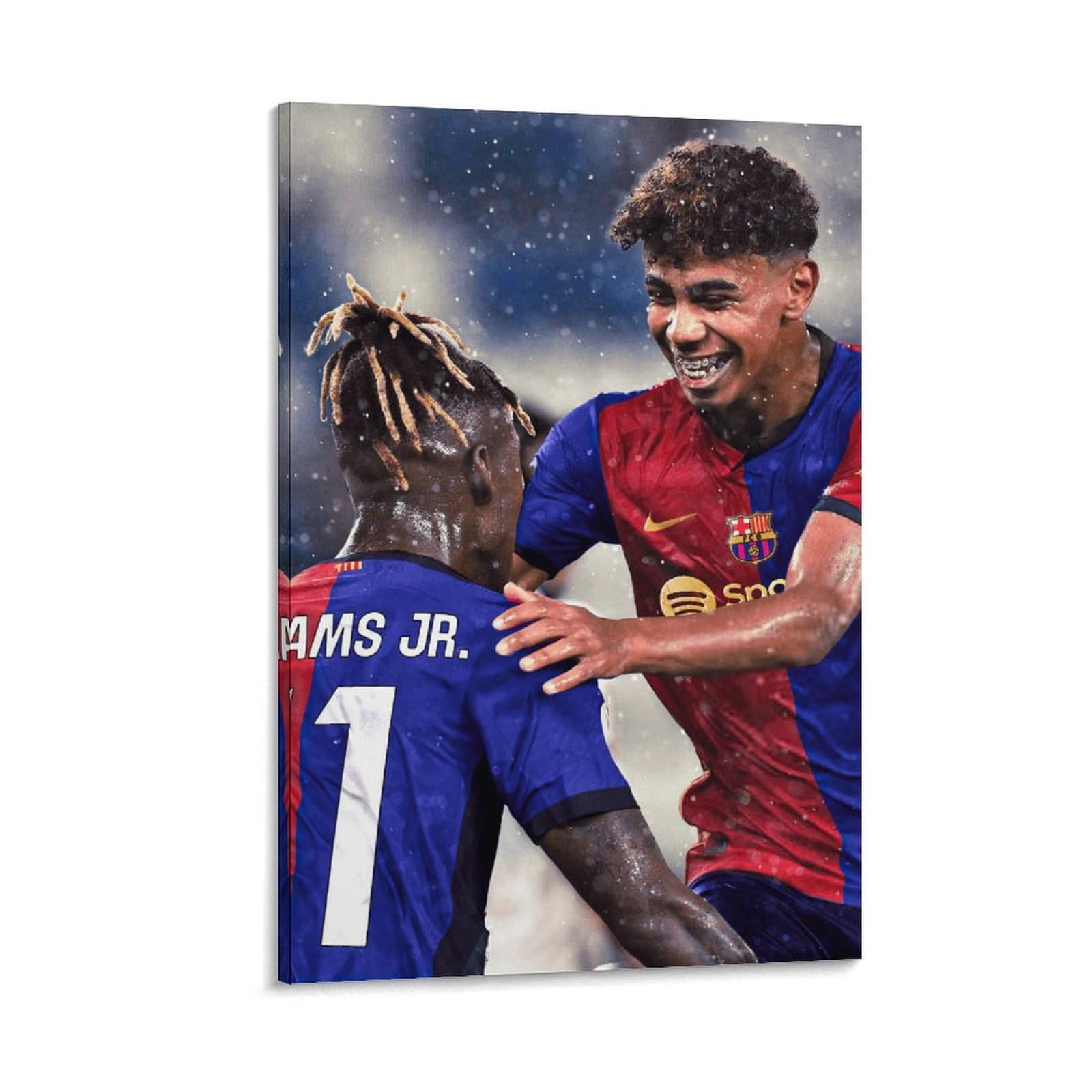Amazon.co.jp: ラミンヤマルポスタープロサッカー選手 (15) 絵画