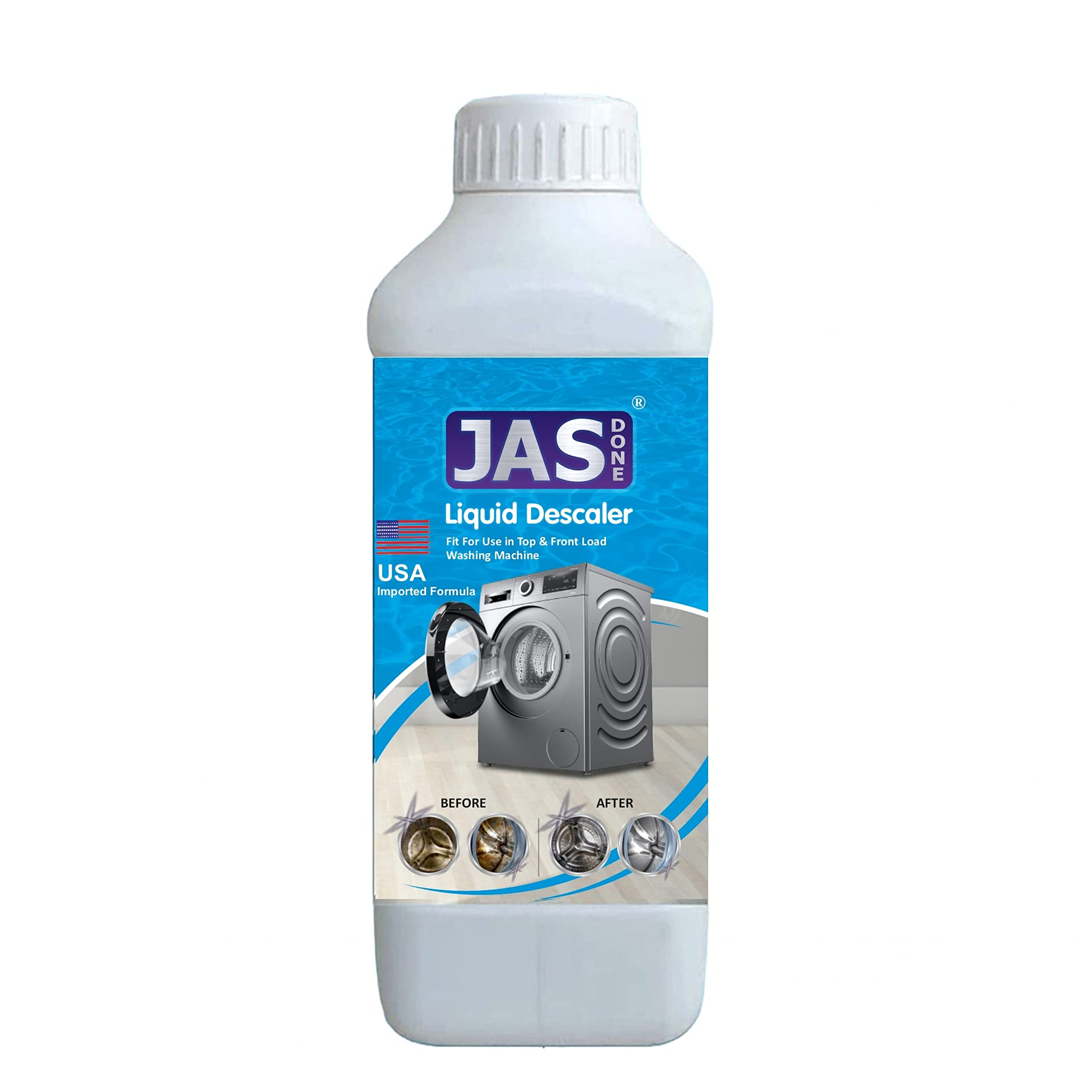 JASDONE ® Descaler Washing Machine Cleaner liquid Front Top Load, Compatible for IFB / BOSCH / LG / SAMSUNG, Scale Remover Cleaning of Tub Drum (Descaling Washing Machine Cleaning) (500ml) (B0BJFN6YKS) Amazon Price History, Amazon Price Tracker