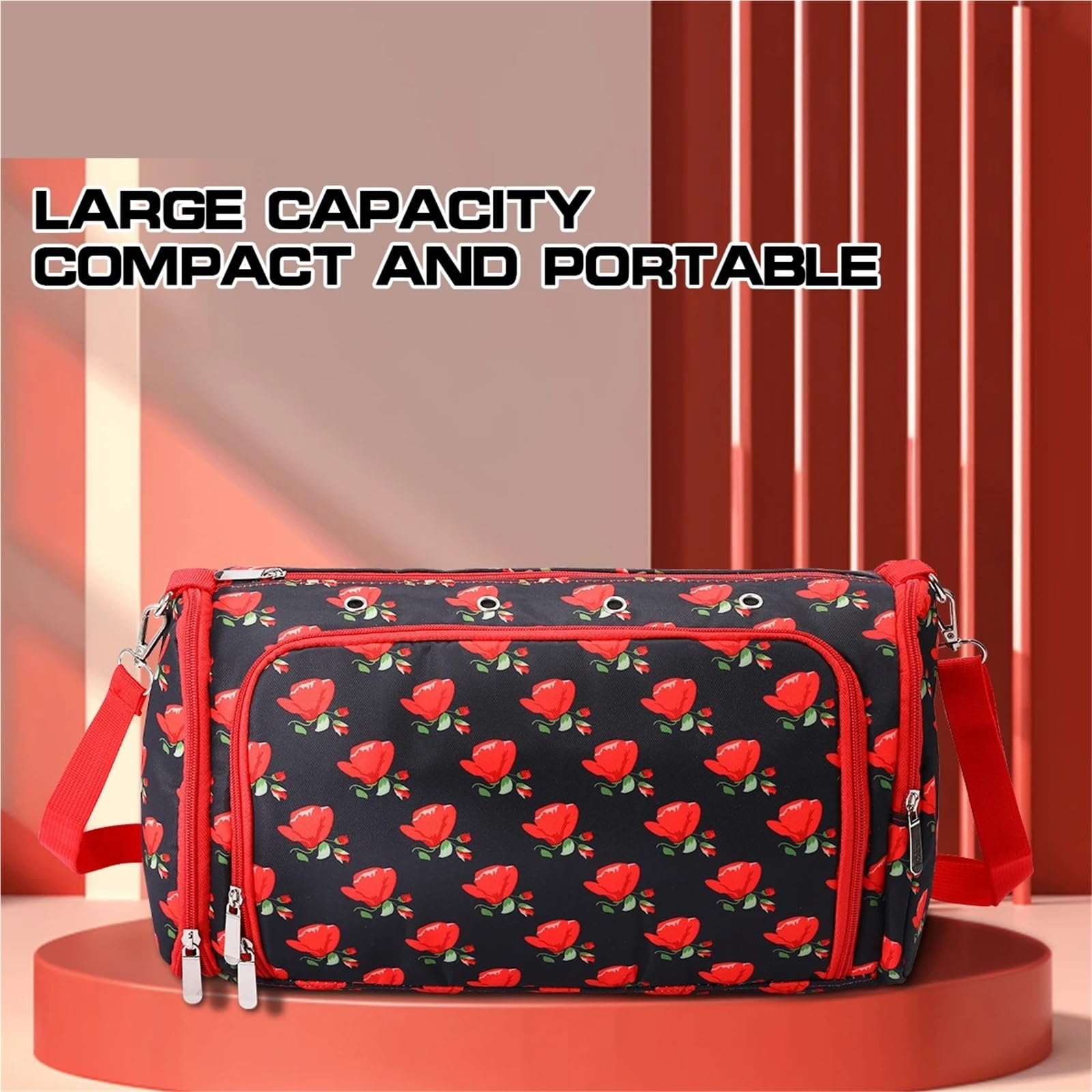 projekttasche für strickzeug Yarn Storage Bag Empty Wool Crochet Waterproof Hooks Diagonal Package Sewing Organizer Knitting für Wolle und Strickzubehör(Color 6)
