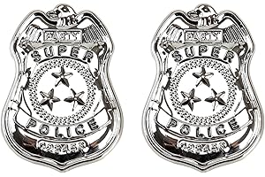 Police Badge Pin Costume Accessory