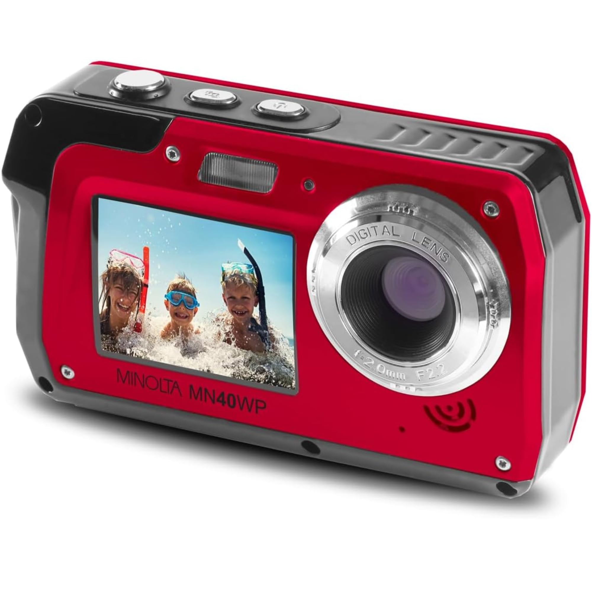 Amazon.com : Minolta MN40WP 48MP Waterproof Digital Camera – Dual