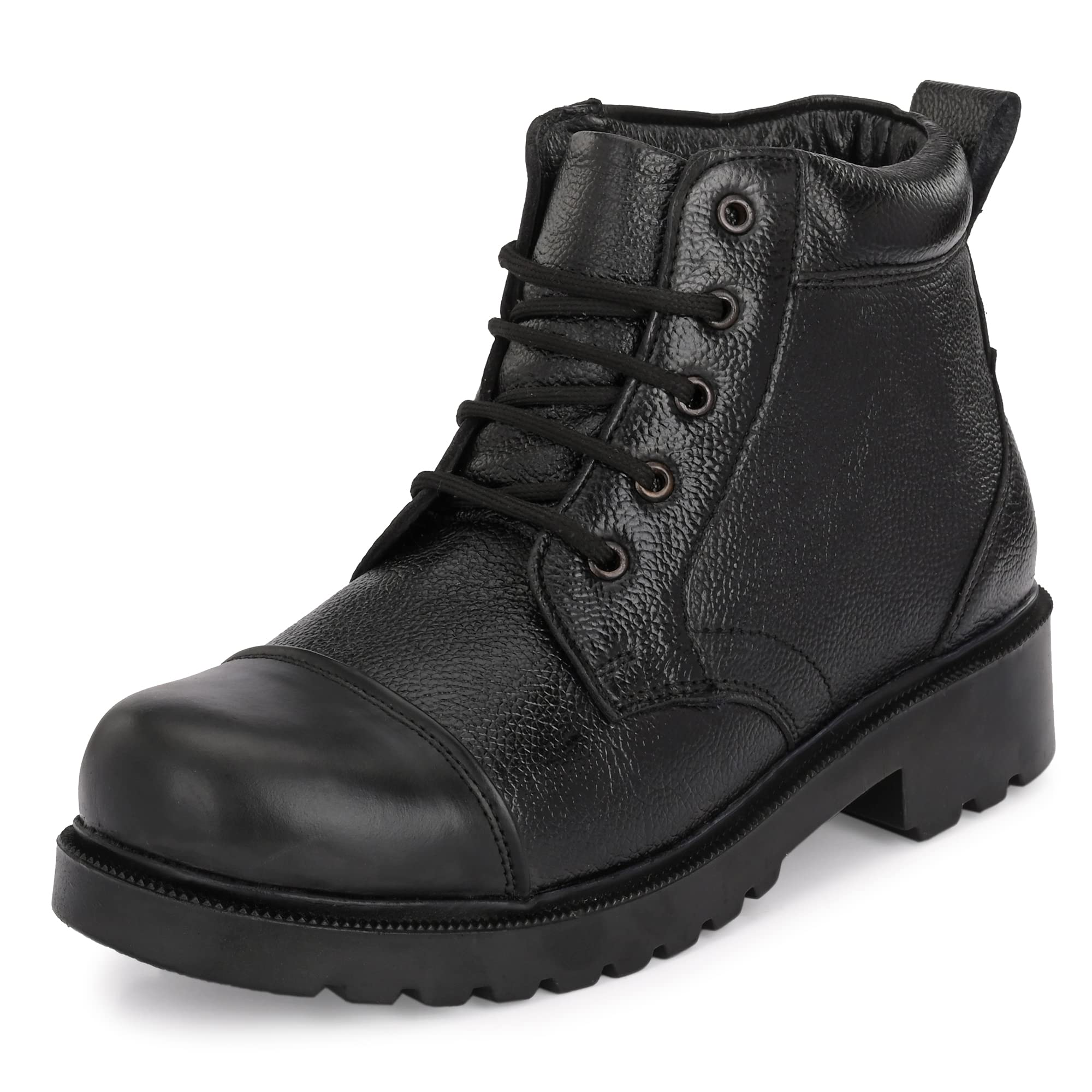 Leo Light Weight Industrial/Steel Stoe Lace-up Safety Shoes for Men-image-42