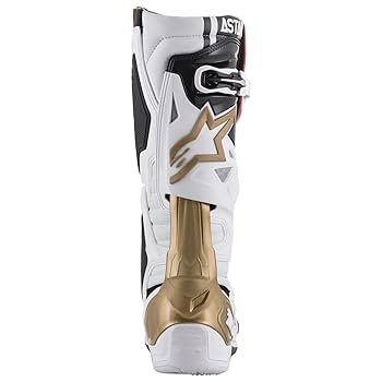 【最終値下】Alpinestars tech10ブーツホワイト　オフロードブーツ Amazon.co.jp: Alpinestars Tech 10 メンズ オフロードバイク