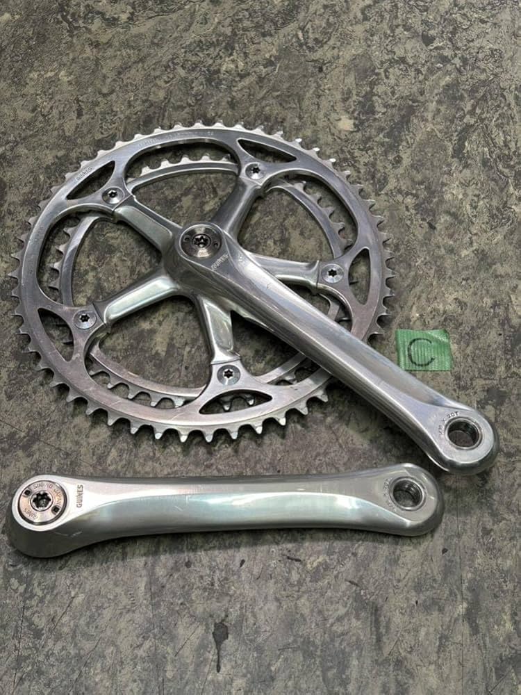 ビンテージ SUGINO チェーンリング ワンピースクランクセット ビンテージ SUGINO チェーンリング ワンピースクランクセット