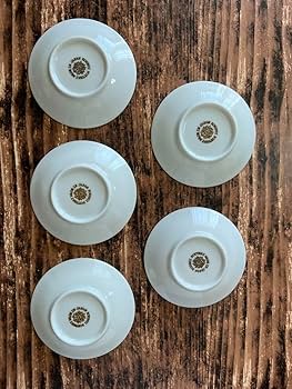 Amazon | 北欧風 花柄 リーフ柄 10cm 小皿5枚 美濃焼オシャレ