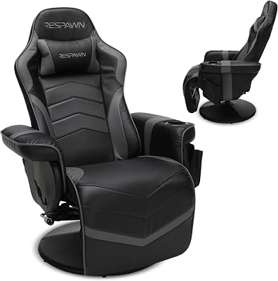 Respawn 900 Console Gaming Recliner with Footrest and Lumbar - best gaming recliner chairs