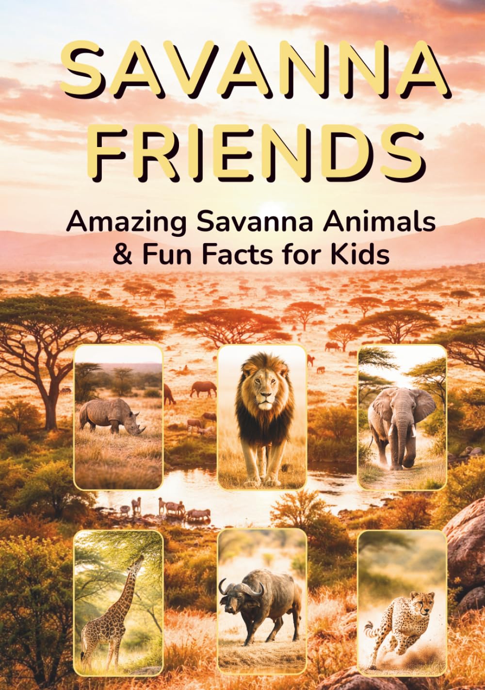 Savanna Friends: Fun African Animal Facts and Actions for Kids (Real World Adventure Series)