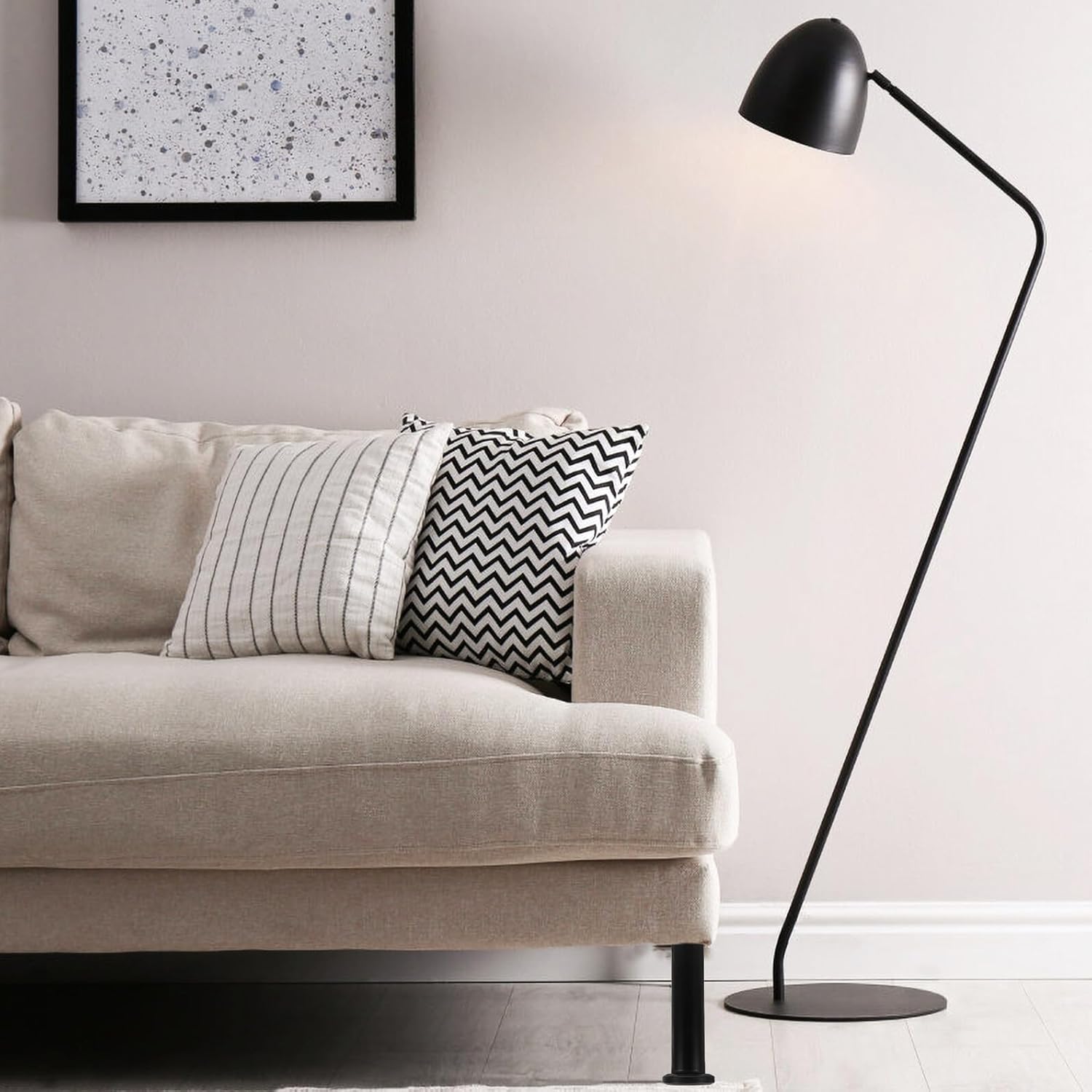 4pcs Adjustable Bed Frame Support Legs Black 18-30cm Telescopic Furniture Legs Heavy Duty Bed Frame Riser Replacement Parts Under Mattress Support