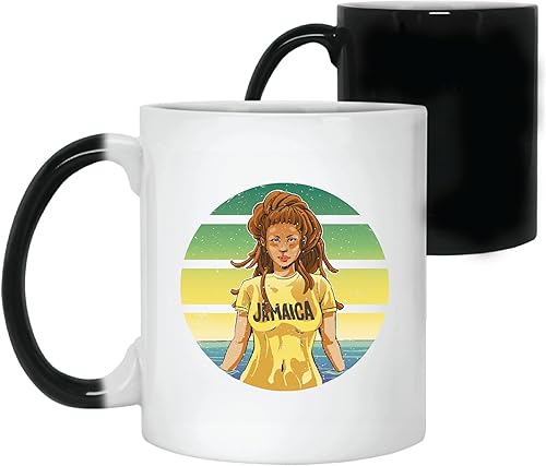 Jamaica Themed Gift Ideas Stylish Outfit and mug 11oz 15oz Color Changing Mug