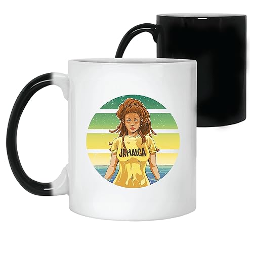 Jamaica Themed Gift Ideas Stylish Outfit and mug 11oz 15oz Color Changing Mug