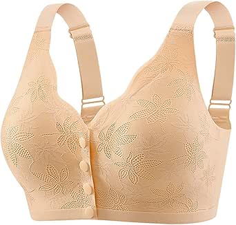 Finabol Nahtloser BH Ohne Bügel - Bequemer Damen BH Mit Push-Up Effekt