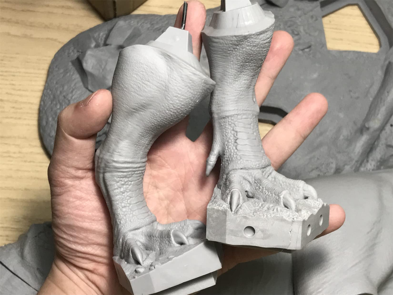 Amazon | DE CLAY 1/20 サイズ ティラノサウルス セット フィギュア