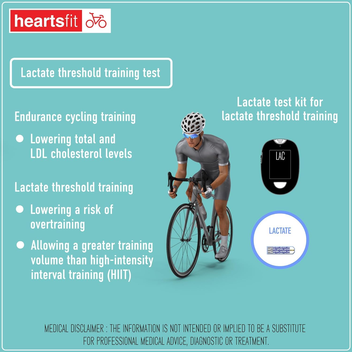 HeartsCare Lactate Strips - 10 count