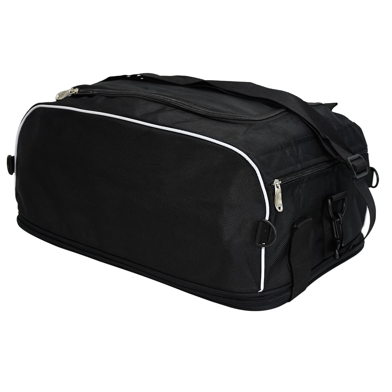 Bolsa portaequipaje de motocicleta plegable bolsa trasera equipaje de viaje adecuado para Harley Touring Street Road Electra Glide Road King 1994-2022