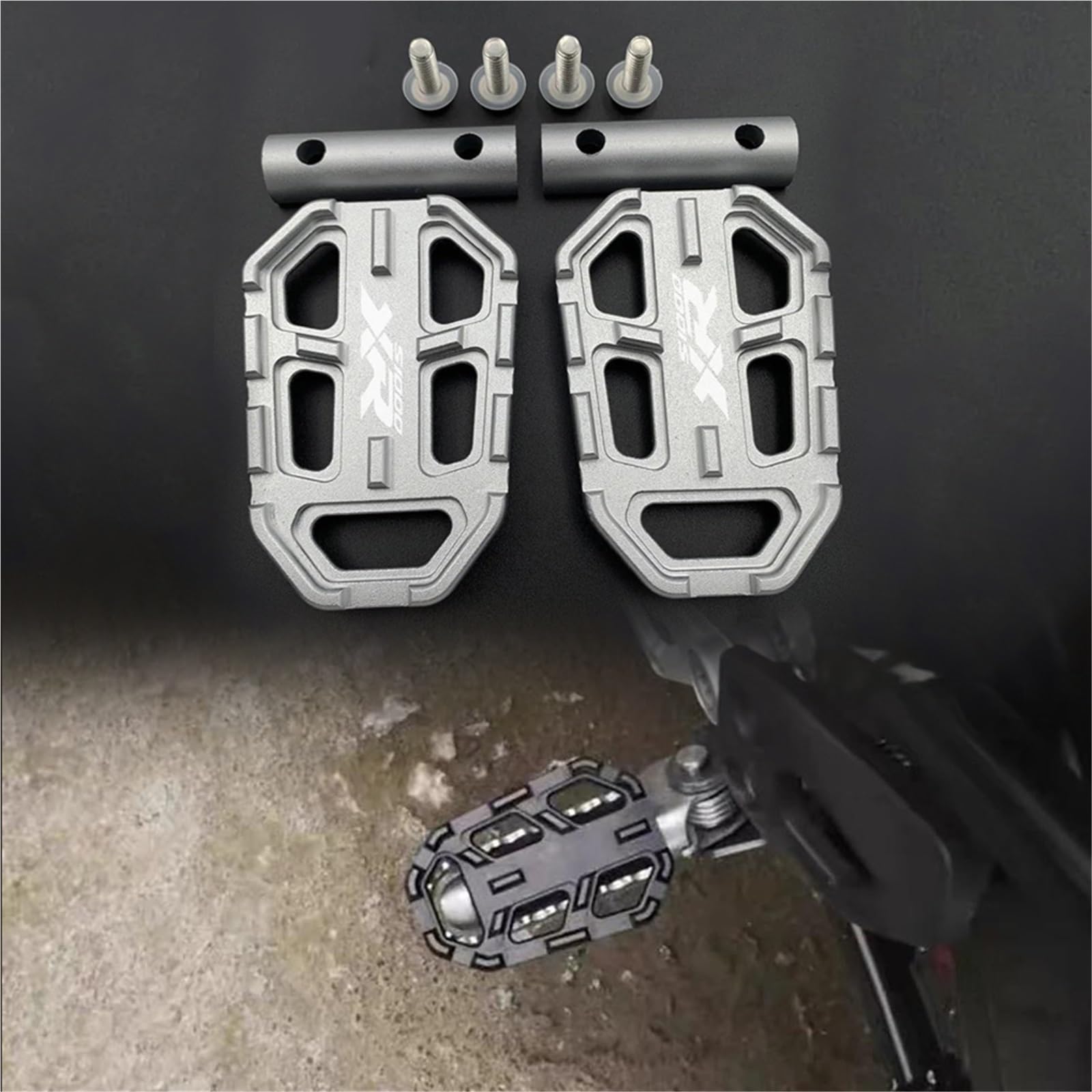 Repose-Pieds CNC Larges en Billettes S1000XR 2015 2016 2017 Repose Pied Moto Aluminium Usiné