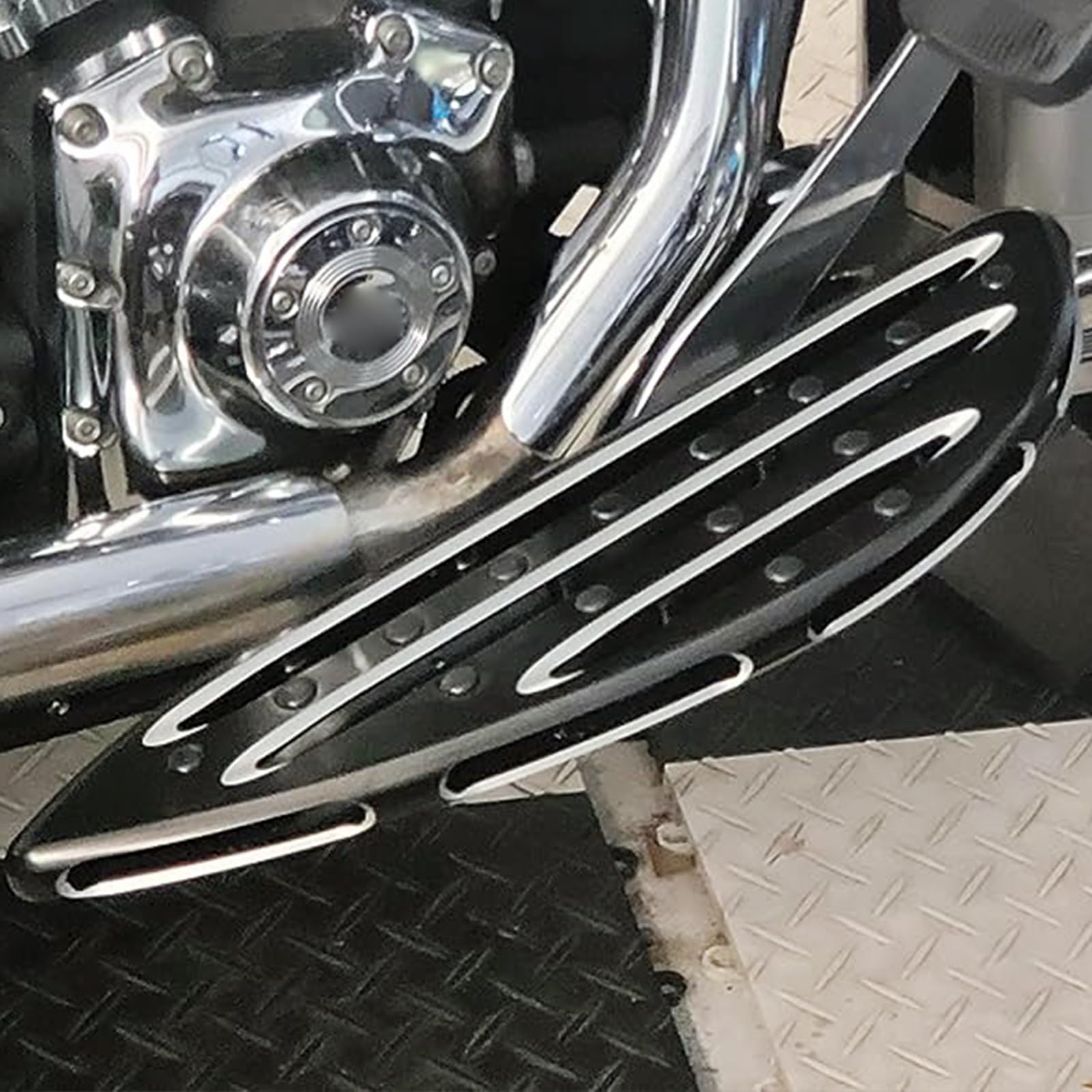 Amazon.co.jp: HCmotorku オートバイフロアボードセット ドライバー