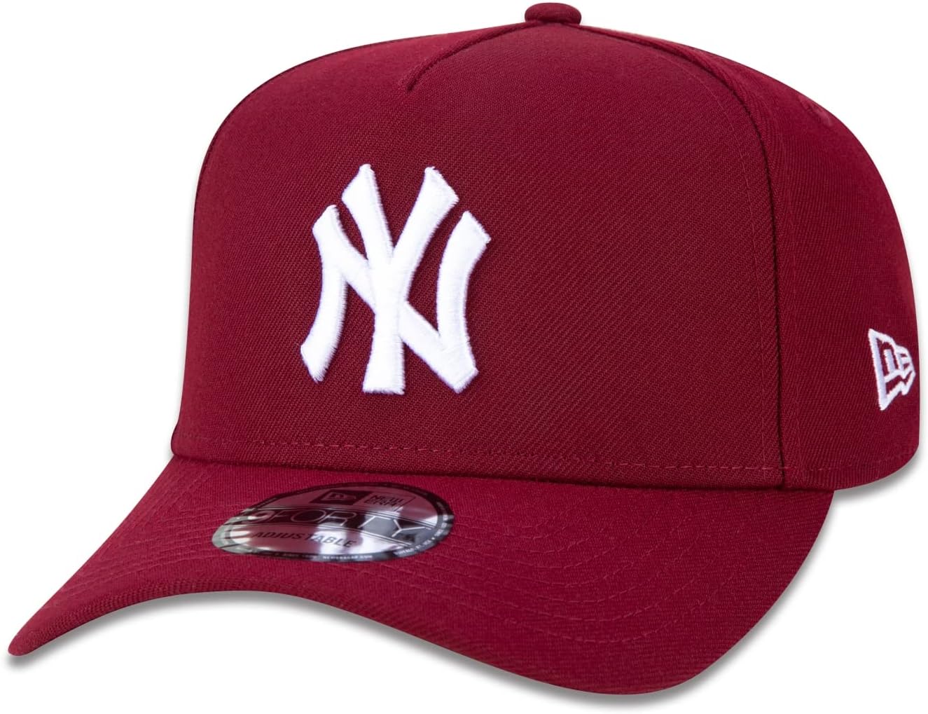 Boné New Era MLB New York Yankees 940 NY Vermelho Escuro Boné New Era MLB New York Yankees 940 NY Vermelho Escuro