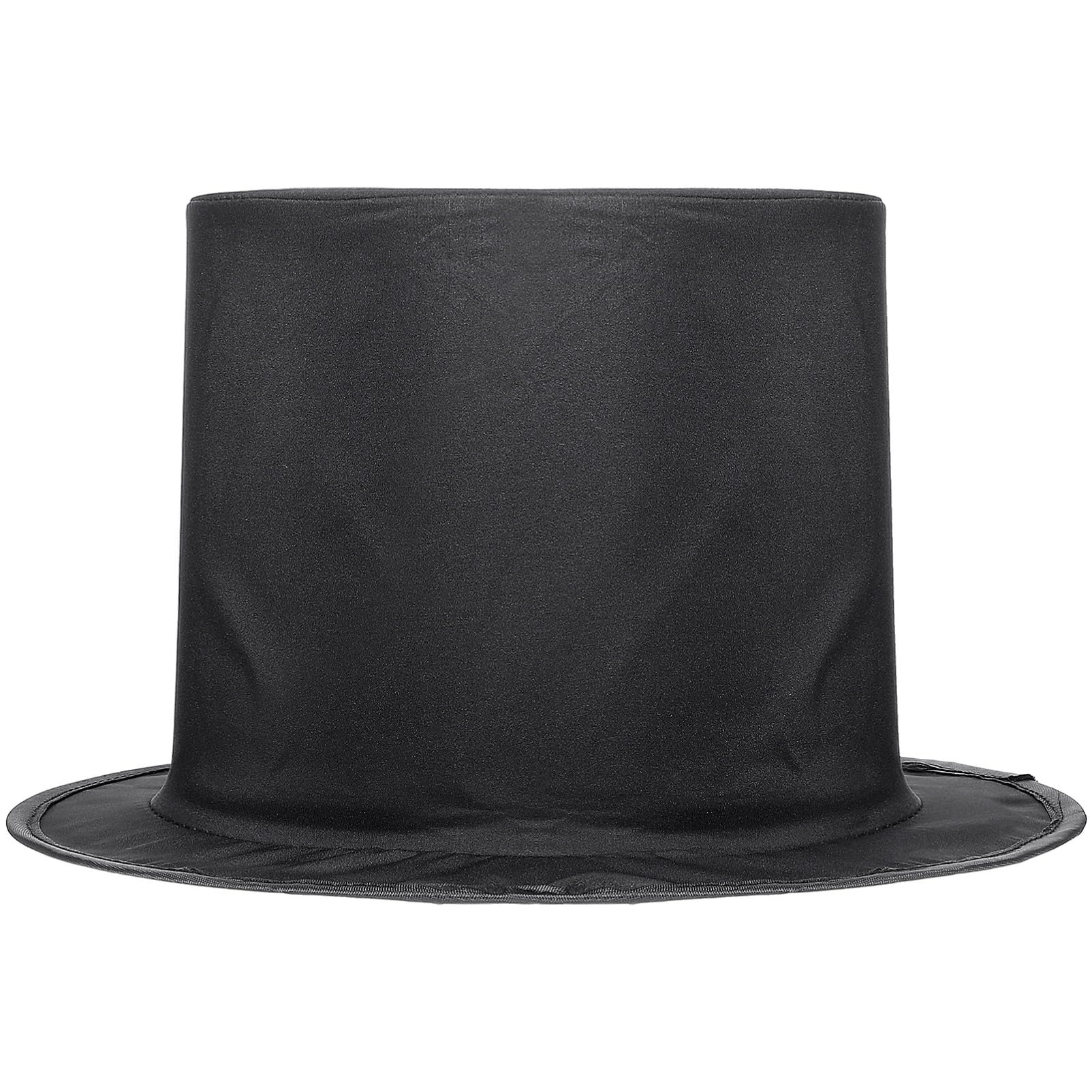 Didiseaon Collapsible Top Hat Magician Costume Hat Stage Props For Stage Tricks Collapsible Synthetic Blend Costume Headwear Masquerade