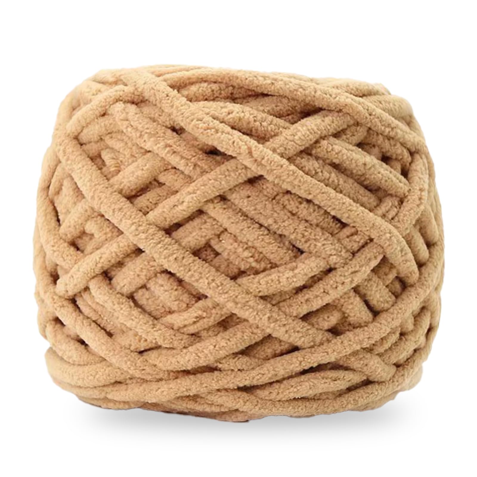 Maxee Chunky Chenille Yarn for Crocheting, 1 Skeins (Each 3.35 oz, 49 Yards), Super Soft Knitting Yarn, Soft Thick Fluffy Yarn for Hand Knitting Scarves, Hats, DIY Gifts, Blanket Crafts Projects