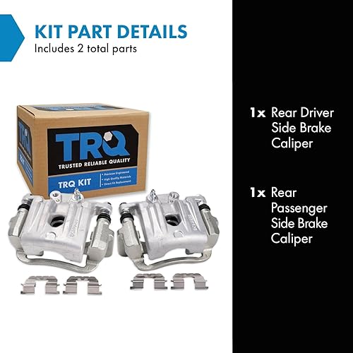 Vista 1355 de TRQ - Juego de pinzas de freno delantero