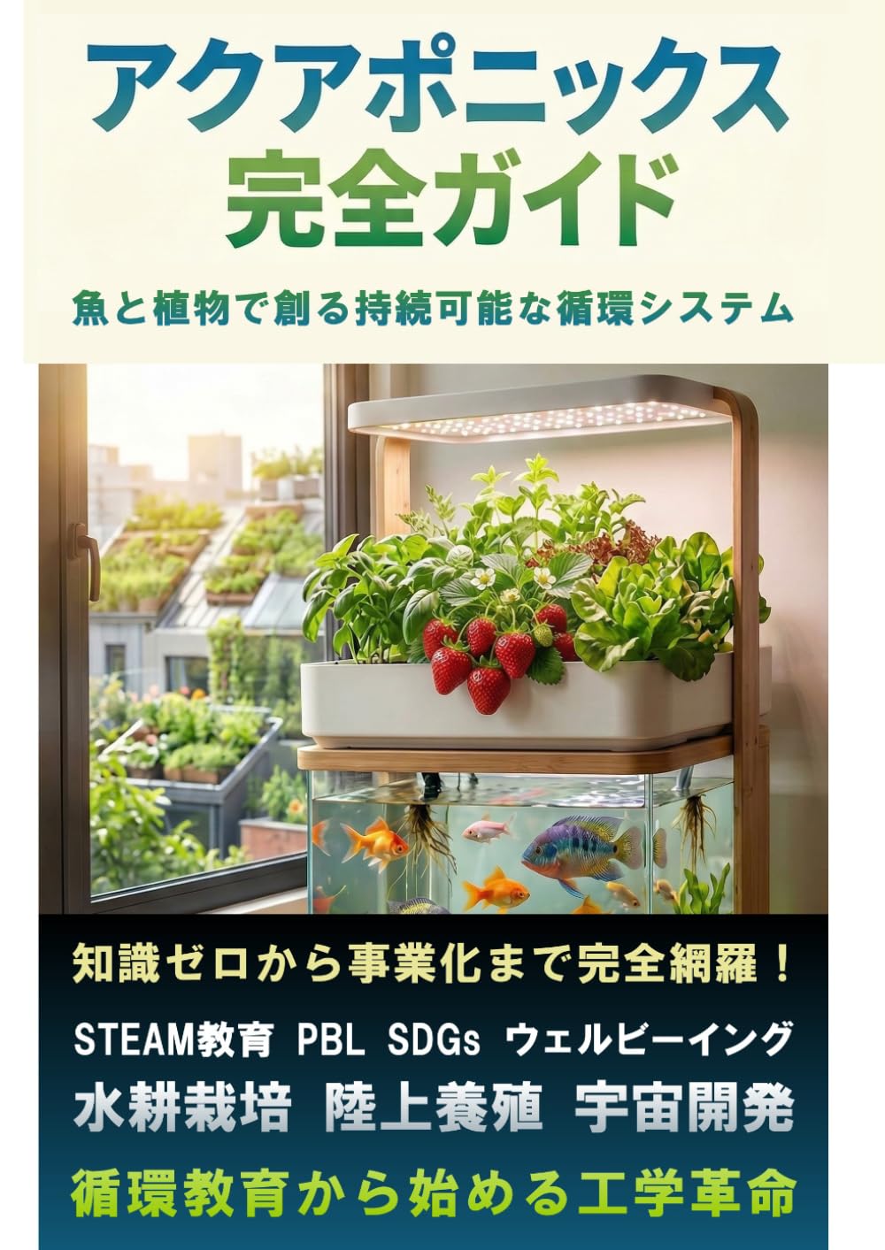 アクアポニックス完全ガイド: 魚と植物の循環でつくる持続可能な暮らしと学び