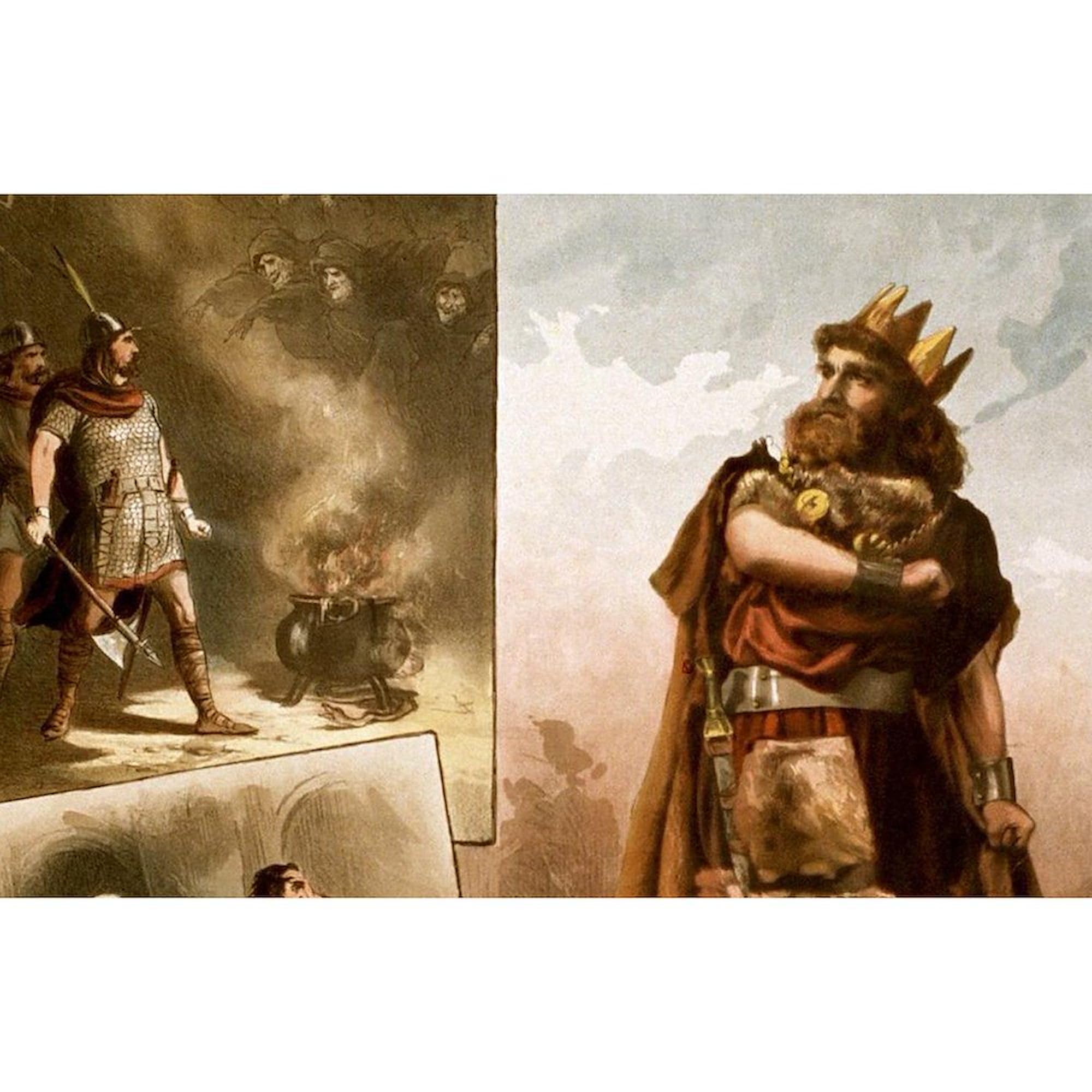 CafePress Vintage Macbeth Theatre Poster 4