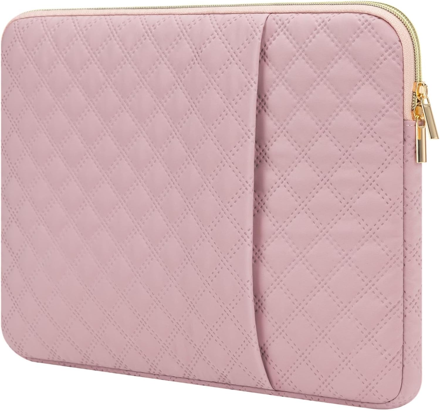 Laptop Sleeve 15.6-16 Inch - Cover Protective Case for 16” MacBook （Pink）