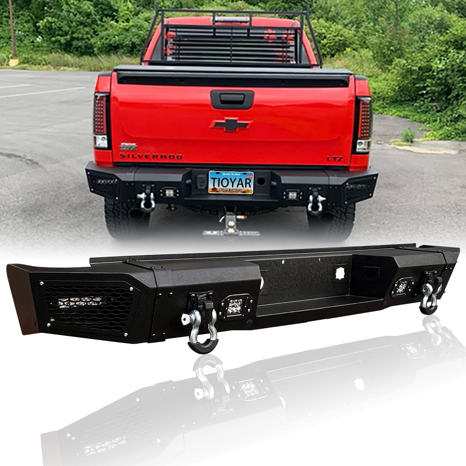 2007 Chevy Silverado Rear Bumper HookeRoad Chevrolet Silverado Front